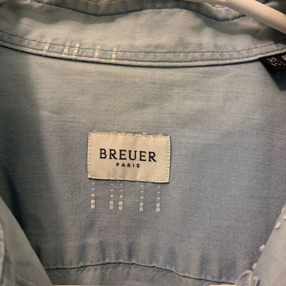 Breuer Paris Men’s short sleeve button down shirt - Picture 2 of 5